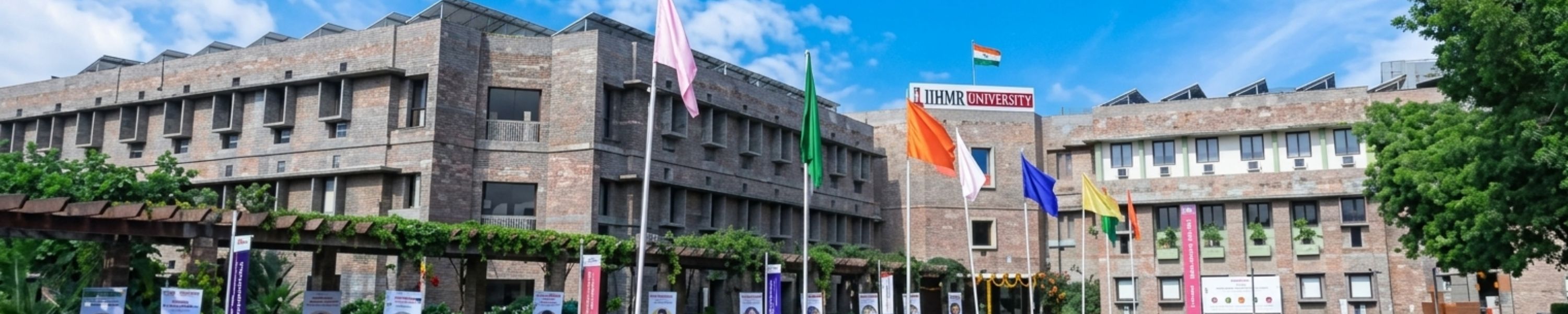 IIHMR University, Jaipur Banner