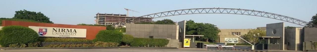 Nirma University Banner
