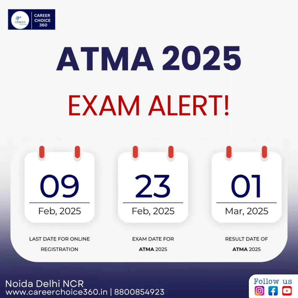 ATMA 2025 Exam Alert