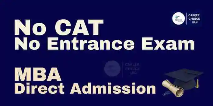 Direct MBA Admission in India