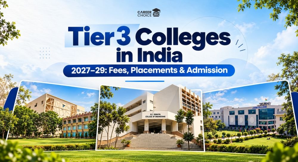 Tier 3 Colleges in India 2027–29: Fees, Placements & Admission image