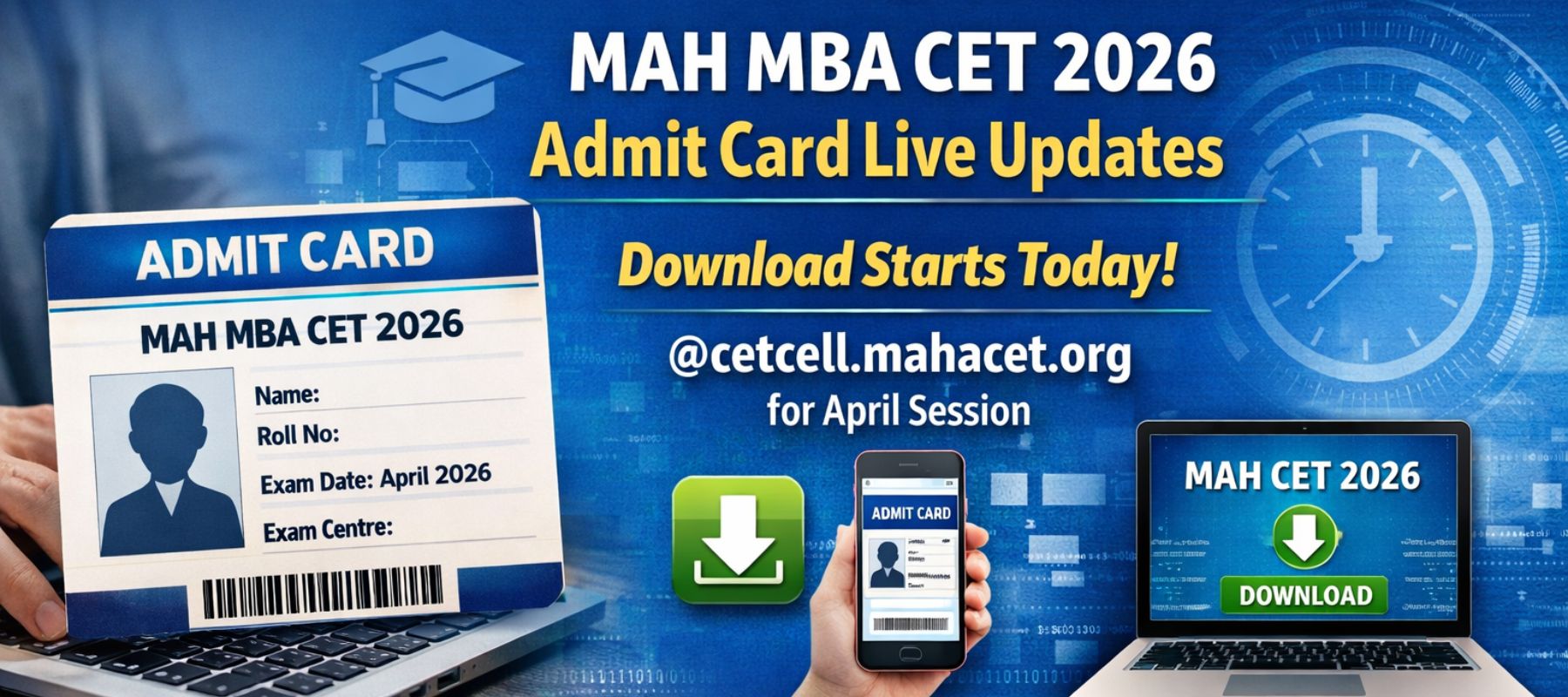 MAH MBA CET 2026 Admit Card