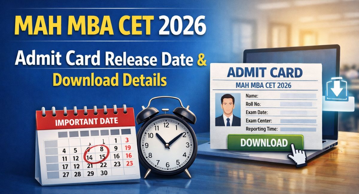 MAH MBA CET 2026 Admit Card