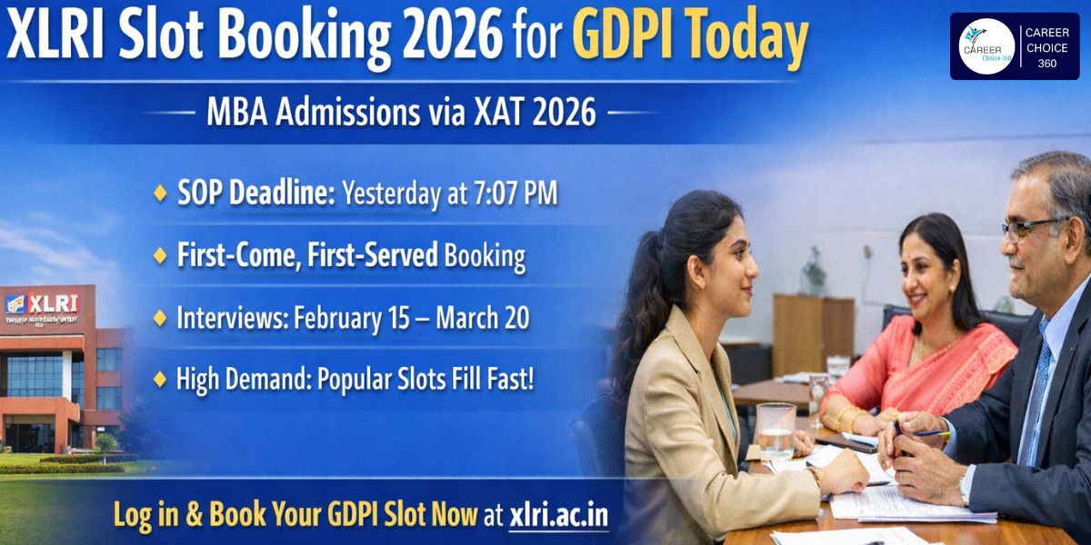 XLRI Slot Booking 2026