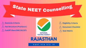 Read more about the article Rajasthan NEET UG Counselling 2023 : Schedule, Documentation, Counselling Process
