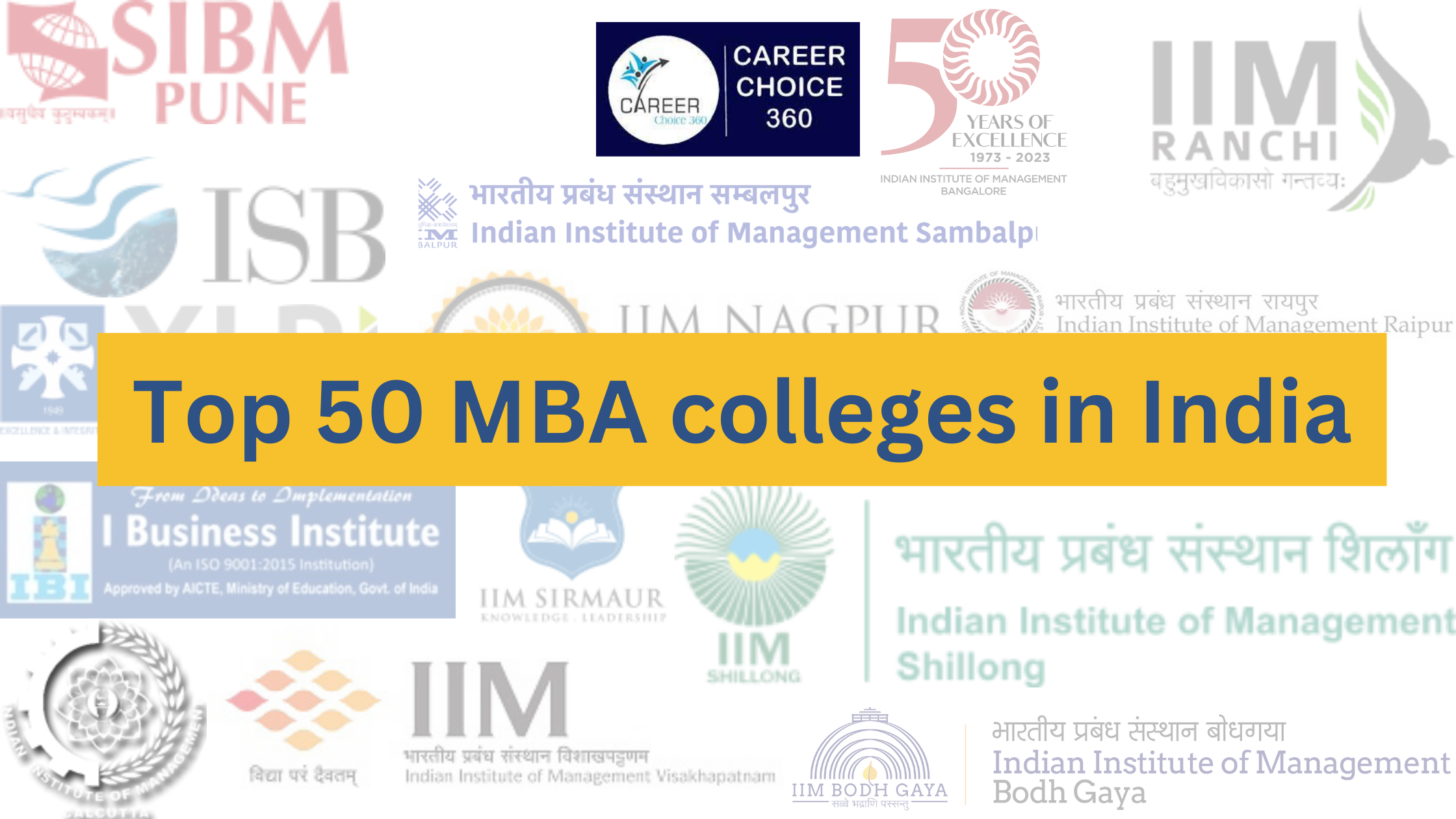 You are currently viewing Top 50 MBA colleges in India